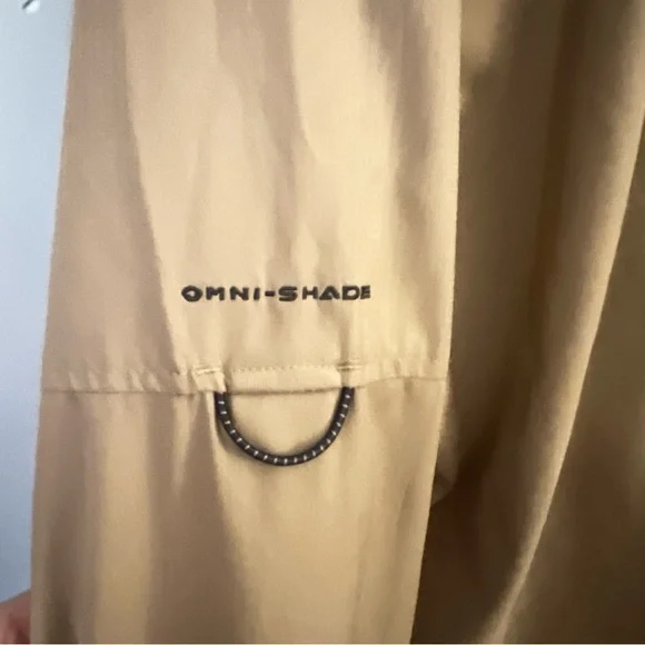 Columbia Tan Lightweight Utility Jacket Omni-Shade - Picture 11 of 14